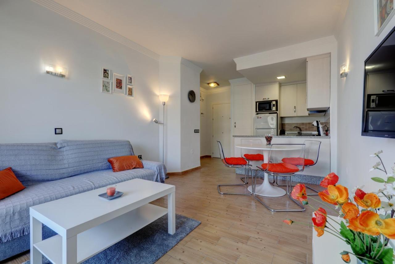 074 - Fabulous Sea View Apartment In Benal Beach Complex 贝纳尔马德纳 外观 照片