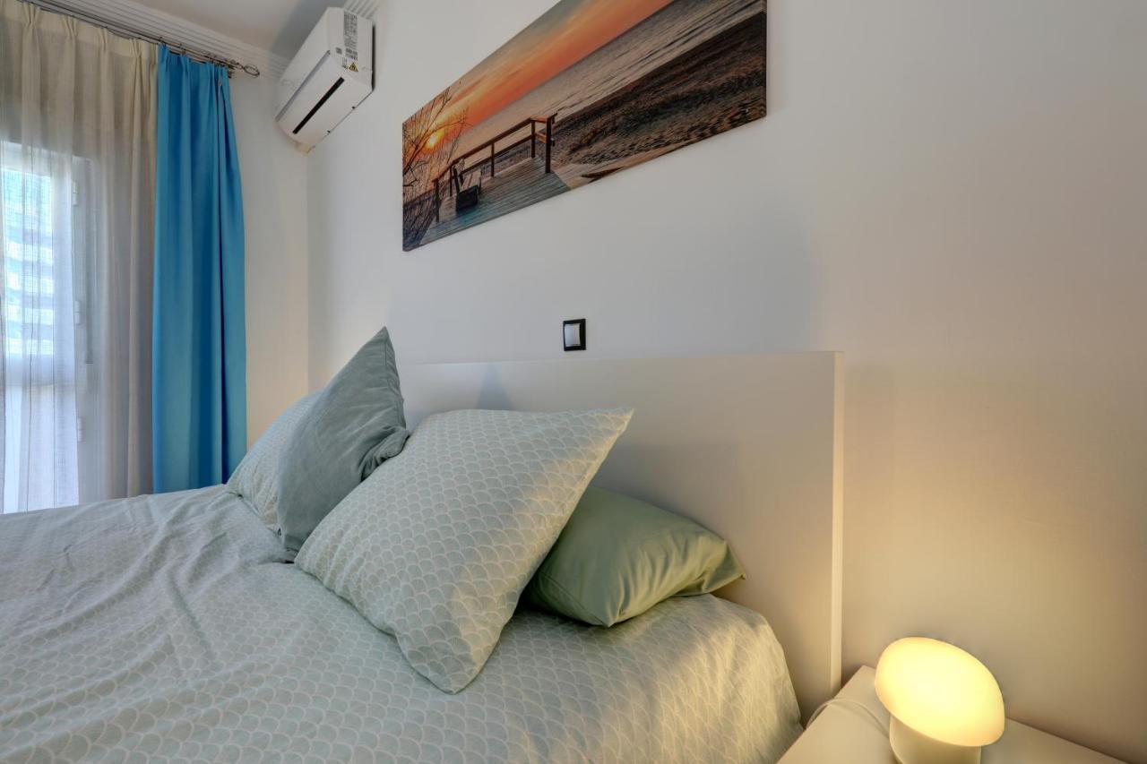 074 - Fabulous Sea View Apartment In Benal Beach Complex 贝纳尔马德纳 外观 照片